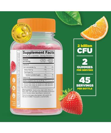 Lifeable Calcium with Vitamin D Kids + Probiotic 2 Billion CFU Kids Gummies Bundle - Great Tasting Vitamin Supplement Gluten Free GMO Free Chewable Gummy - Buy Online on GoSupps.com