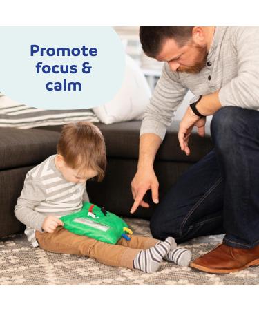 Weighted Sensory Fidget Lap Pad - Fun & Function Busy Fingers - Ideal for Kids Adults & Seniors - Activity Mat for Calm & Focus - Buy Online on GoSupps.com