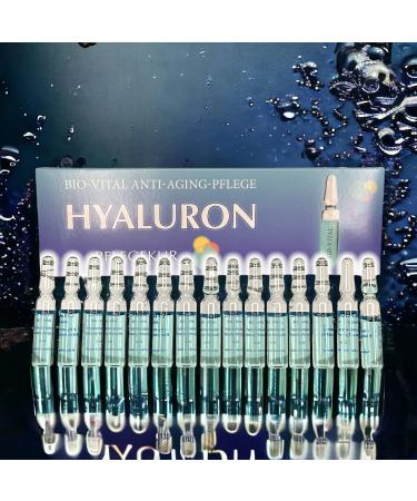 Original Luxury Ampoules for Radiant Skin 15 x 2 ml Anti-Aging for D collet Neck and Face Anti-Aging Ampoules (Hyaluron) - Buy Online on GoSupps.com