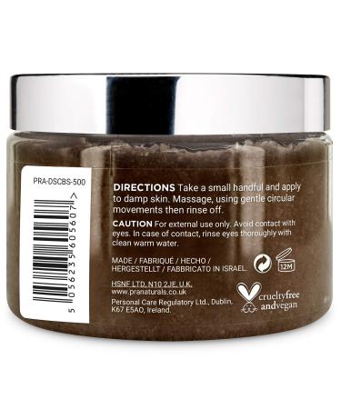 Pranatural Dead Sea Salt Body Peeling 500g - Vegan Moisturizing & Nourishing Natural Oils | Paraben-Free Cruelty-Free - Buy Online on GoSupps.com