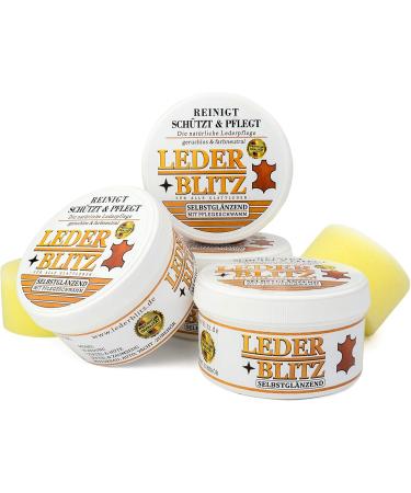 Premium Colorless Leather Care Balm for Jackets Handbags Shoes & More | Cleans & Maintains All Leather Types - Buy Online on GoSupps.com