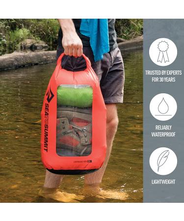 Sea to Summit View Dry Sack | Yellow 20L See-Thru Dry Bag - Buy Online on GoSupps.com