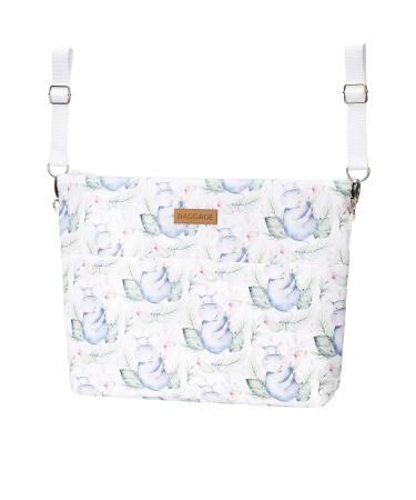 Ladeheid stroller shoulder bag diaper bag LABG10 (hippo-12)