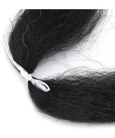 8g Reusable Fake Beard Mustache for Costume Halloween Party - Black - Buy Online on GoSupps.com