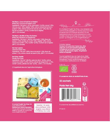 English Tea Shop - Coffret Cadeau de Th s Bio Assortiment de 32 Sachets - Buy Online on GoSupps.com