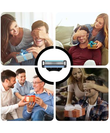 20 Replacement Razor Blades for Wet Razors - Men's Manual Beard Razor Blade Refill Packs - Buy Online on GoSupps.com