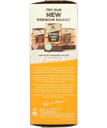 Ouma Buttermilk Rusks 500g - Delicious South African Breakfast Treat - Buy Online on GoSupps.com