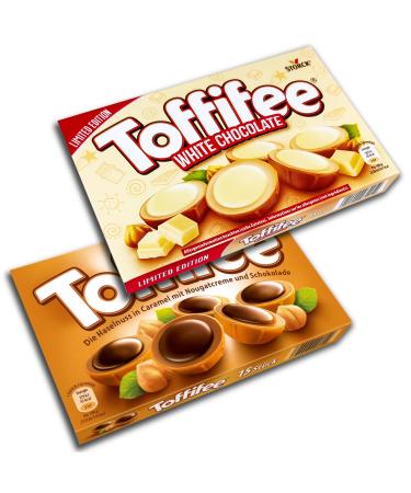 Kit TOFFIFEE 1 x 125 g Toffifee White + 1 x 125 g Toffifee Classic Caramel
