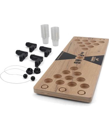 Grown Man Games Mini Beer Pong Set - Fun Tabletop Drinking Party Game - Buy Online on GoSupps.com