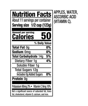 Mott's No Sugar Added Applesauce - 46 oz Jar - Buy Online on GoSupps.com