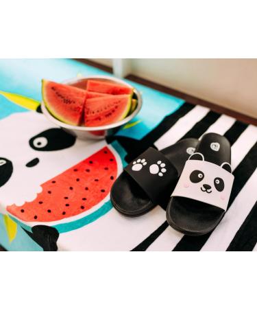 Buy Dedoles Bathing Shoes | Fun Designs: Coffee Cat Pizza Dachshund | Panda Paw | Size 30 EU | International Shipping - Buy Online on GoSupps.com