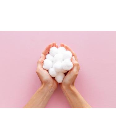DecorRack 300 Small Cotton Balls - 100% Natural Cotton for Makeup, Nail Polish Removal, Oil Lotion, Powder - Soft, Absorbent Multi-Purpose Balls (300 Count) - Buy Online on GoSupps.com