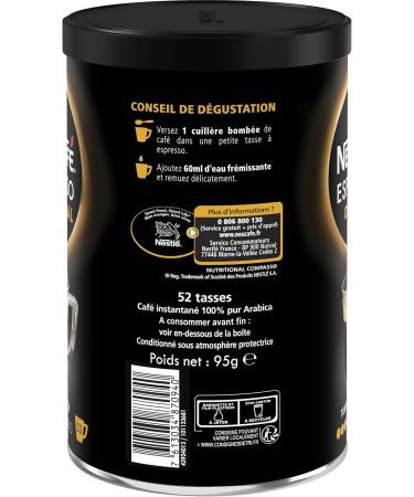 Nescaf Espresso Original Soluble Coffee 95g Box - Buy Online on GoSupps.com