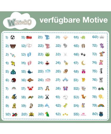 Personalized Wolimbo Hooded Towel for Babies & Children - Old Pink 140x140 cm | Custom Name & Motif - Buy Online on GoSupps.com