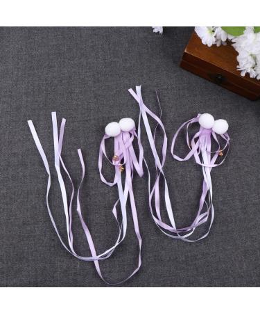 TOYANDONA 2 Pairs Styling Hair Clips Purple Hair Accessories Hair Jewels for Women Tassel Hair Clips Ribbon Hair Ties Hair Clips for Kids Barrettes for Girls Decor Girl Child Walk Kimono - Buy Online on GoSupps.com
