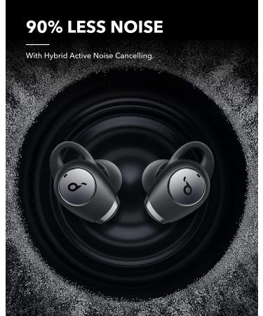 Soundcore by Anker Wireless Earbuds Life A2 NC - Black | Active Noise Cancelling Earphones - Buy Online on GoSupps.com
