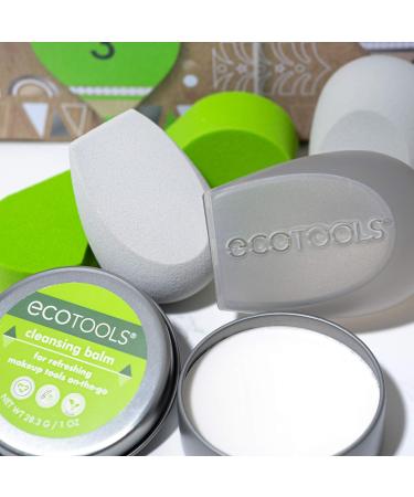 Ecotools Beauty Makeup Sponge Set - 7 Piece Blending Kit with Brush Cleaner, Travel Case - Buy Online on GoSupps.com