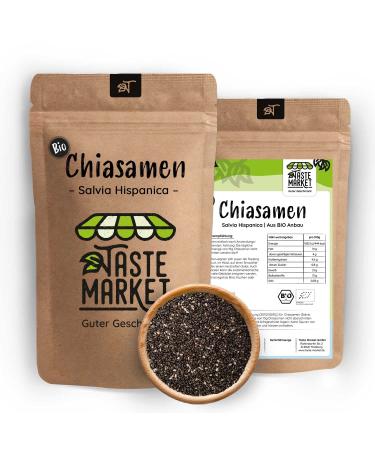 5 kg ORGANIC chia seeds | Salvia Hispanica | Black chia seeds | natural | ORGANIC quality