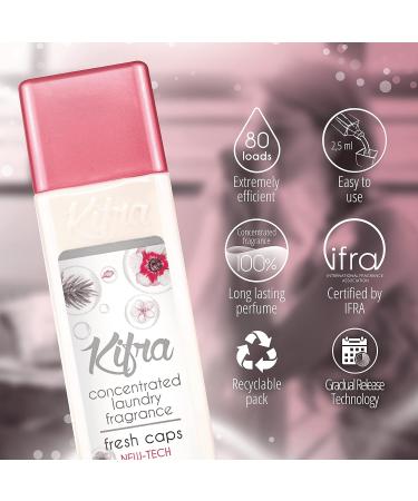KIFRA FRESH CAPS 200ml Concentrated Laundry Fragrance - 80 Washes - Buy Online on GoSupps.com