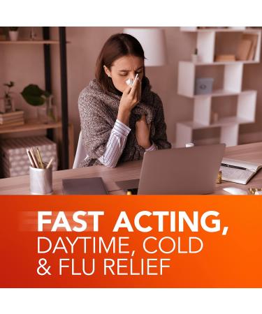 Vicks DayQuil Cough Cold & Flu Almond Relief 12 Fl Oz - Pack of 1 - Buy Online on GoSupps.com
