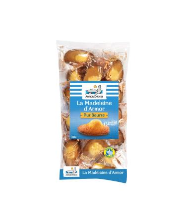 Armor Délices La Madeleine d'Armor, Bag of 13 Madeleines, 430g