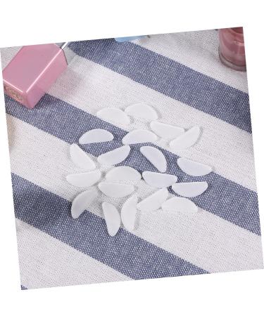 Gleavi 20 Pairs Self-Adhesive Silicone Nose Pads for Glasses - Anti-Slip Soft Nasal Pads Repair Set (White 1x2pcs) - Buy Online on GoSupps.com