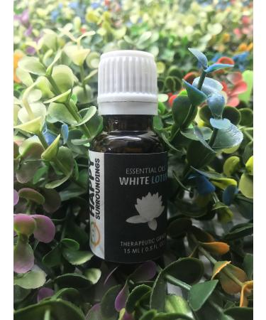 White Lotus Essential Oils Pure Natural Aromatherapy Massage Oil - Therapeutic Grade - 100% Natural Incense - Pure Essential Oil (100 ml)