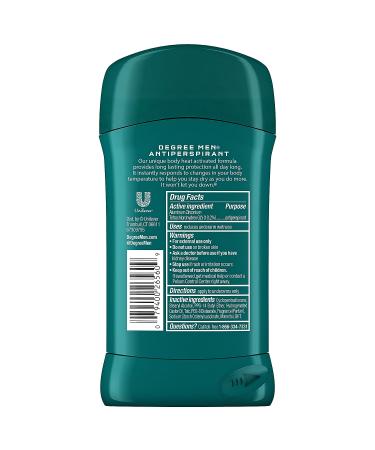 Degree Men Original Protection Antiperspirant Deodorant - Extreme Blast - 2.7 oz - Single Pack - Buy Online on GoSupps.com
