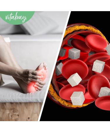 VITABAY R-Alpha Lipoic Acid 300mg | 240 Vegan Capsules | High Dose Antioxidant | Bioavailable & Lab-Tested Supplements | International Shipping Available - Buy Online on GoSupps.com