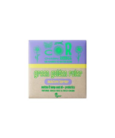 CHASIN' RABBITS Green Tea Golden Ruler Face Moisturizer Cream | Korean Skin Care with Probiotics | Vegan Intensive Moisturizing (75mL) - Buy Online on GoSupps.com
