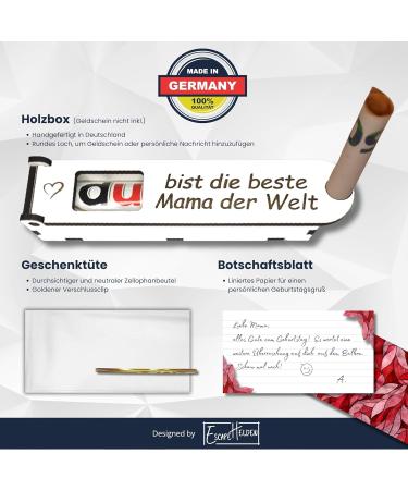 You Are The Best Mom - Original DUPLO Chocolate Bar Gift Box with Personal Banknote Compartment | Perfect Gift for Moms - Buy Online on GoSupps.com