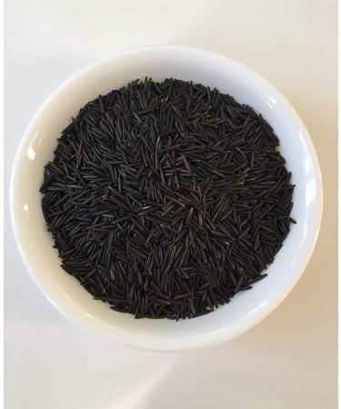 Moose Lake Wild Rice 16 oz - Hand Harvested Minnesota Cultivated Black Wild Rice | Includes Recipes - Buy Online on GoSupps.com