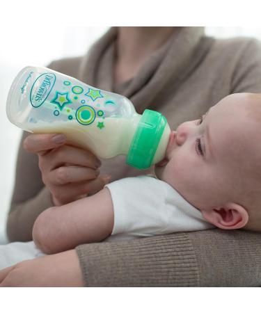 Dr. Brown's Anti-Colic Wide Mouth Baby Bottle - 270 ml Green 0+ Months | International Shipping Available - Buy Online on GoSupps.com