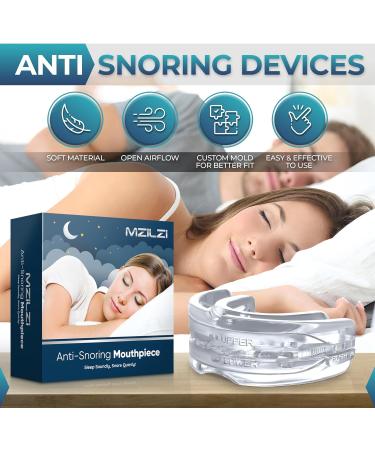 Anti Snoring Devices Anti Snoring Mouth Guard Stop Snoring Devices Adjustable Snore Stopper for Sleep Effective Snoring Solution Anti-Snoring Mouthpiece for Men and Women to Stop Snoring - Buy Online on GoSupps.com