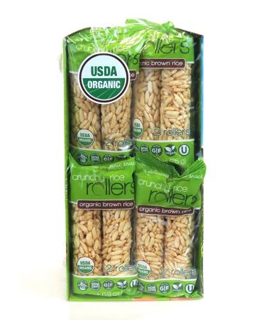 Bamboo Lane Organic Brown Rich Crunchy Rice Rollers 16- 2 Packs
