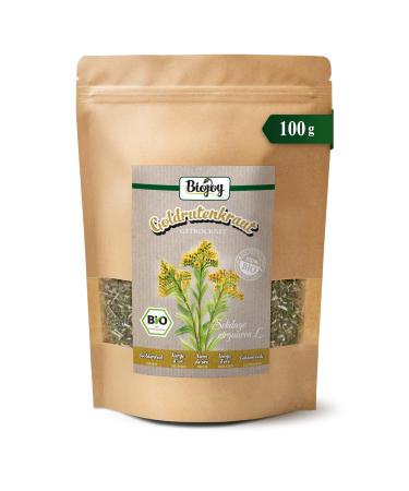 Biojoy Biojoy Organic Goldenrod (100 g) dried and cut Goldenrod herbal tea (Solidago virgaurea)