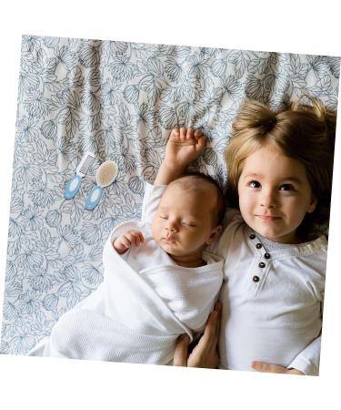 3pcs Wool Brush Wooden Hair Brush Baby Grooming Kit for Newborn Girls & Boys - Buy Online on GoSupps.com