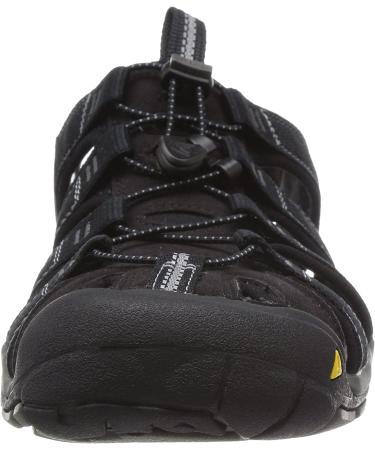 KEEN Men's Clearwater CNX Sandals 11 - Black/Gargoyle - Buy Online on GoSupps.com