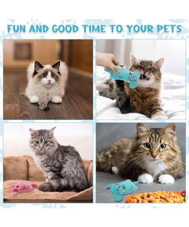 Apricitie 6-Pack Catnip Plush Toys for Cats | Soft Kitten Catnip Toys | Best Cat Toys for Playtime - Buy Online on GoSupps.com