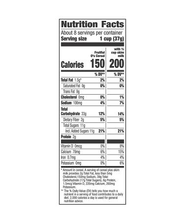 Cascadian Farm Organic Fruitful O's Cereal 10.2 oz - Buy Now! - Buy Online on GoSupps.com