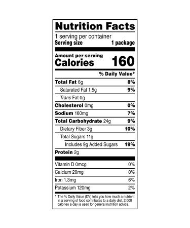 Grandma's Mini Whole Grain Chocolate Chip Cookies - 1.22 oz (80 Pack) | Healthy Snack - Buy Online on GoSupps.com