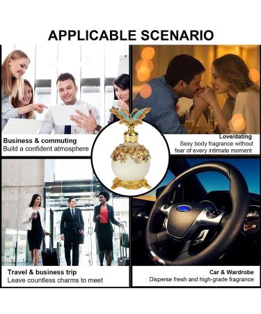 Arabian Perfume for Women Halal Dubai Retro Concentrated Perfume Oil 25ml Luxurious Scent Unpredictable Spirited Enchanting Fragrance Persistent Smell Perfect Travel Accessory Fresh Woody - Buy Online on GoSupps.com