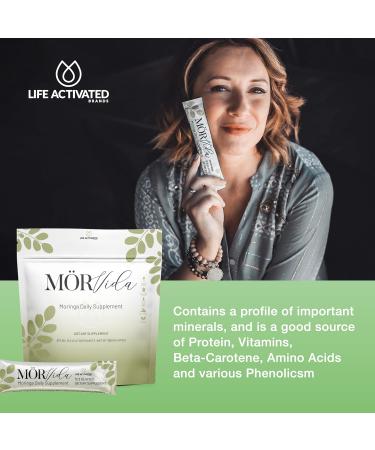 M rvida Daily Supplement - Moringa Oleifera from The Himalayas - High in Vitamin C Calcium & Protein -Rich in Minerals Protein & More - 30 Sachets - Buy Online on GoSupps.com