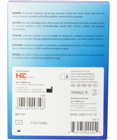 Acti-Lance Lite 200 Count Single Use Lancets | Easy and Convenient Blood Sampling - Buy Online on GoSupps.com