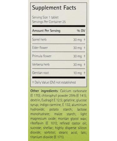 Bionorica Sinupret Adult Strength 25 Tablets - Natural Relief for Sinus Congestion - Buy Online on GoSupps.com