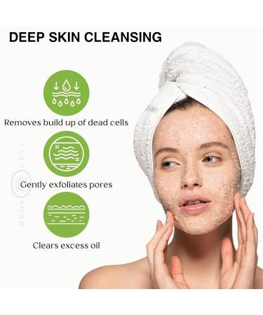 Bamboo Exfoliating Facial Cleanser - 2 oz | Gentle Eco-Friendly Skincare for All Skin Types - International Shipping Available - Buy Online on GoSupps.com