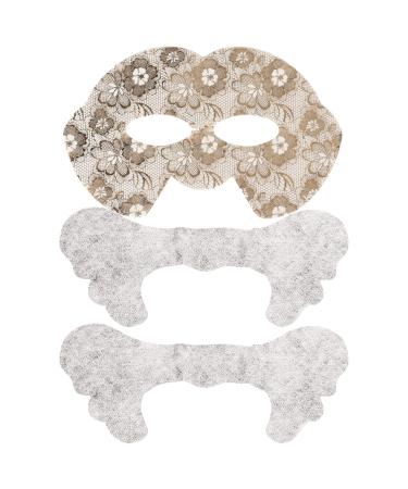 Qukaim Butterfly Cheek Moisturizing Mask Sheet Half Face Cheek Hydrating Mask Paper Pre Cut Disposable Moisturizing Sheet for Beauty Salon