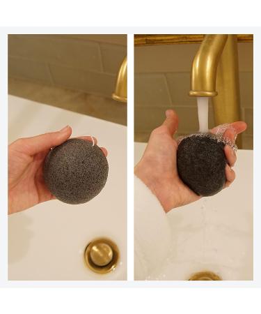 MUEROSA Konjac Sponge Set - 4 Piece Set for Face & Body - Buy Online on GoSupps.com