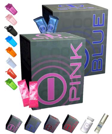 BHIP Pink for Women I-PNK Energy Drink All Natural for Mind and Body Support bHIP Pink 30 Count