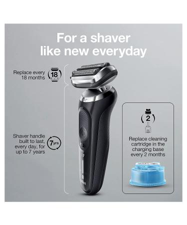 Braun Series 7 7085cc Electric Razor for Men | 360 Flex Head Shaver with Beard Trimmer | Wet & Dry | Rechargeable | SmartCare Center & Travel Case - Buy Online on GoSupps.com
